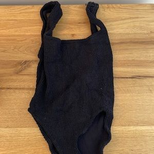 Hunza g black one piece